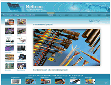 Tablet Screenshot of meltron.it